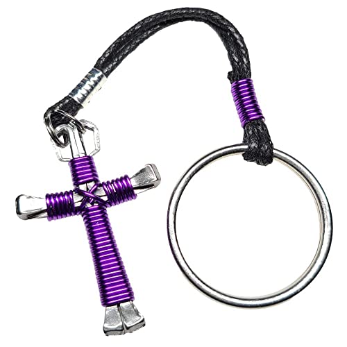 Amethyst Key Chain