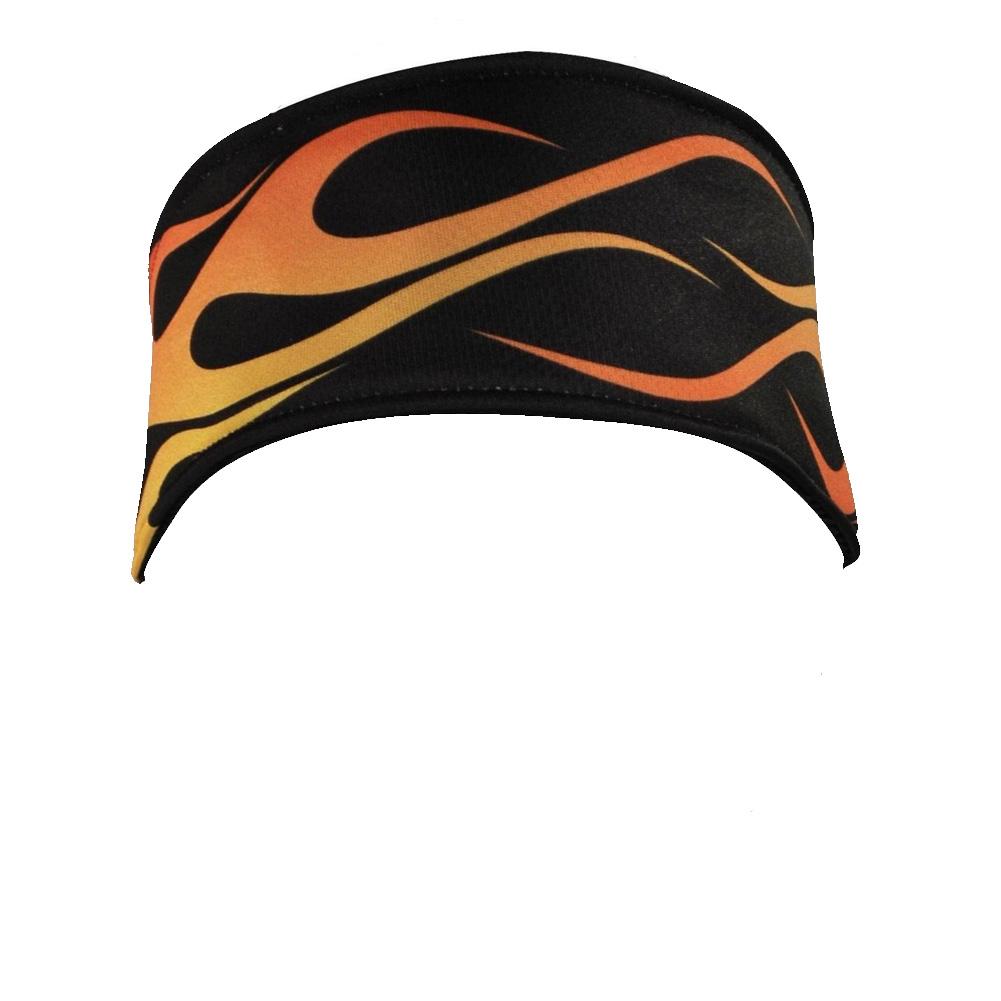 Flame Headbands for Women & Men - Cool Sports Headbands for Running, Workout, Gym & Outdoor Activities