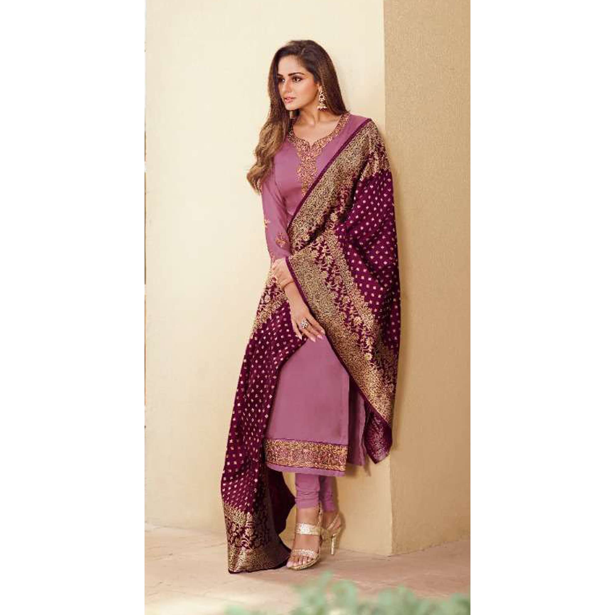 Stylish Ready-to-Wear Churidar Salwar Kameez Dupatta Dresses for Women | Designer Indian Outfits | Perfect for Weddings, Parties & Festive Occasions