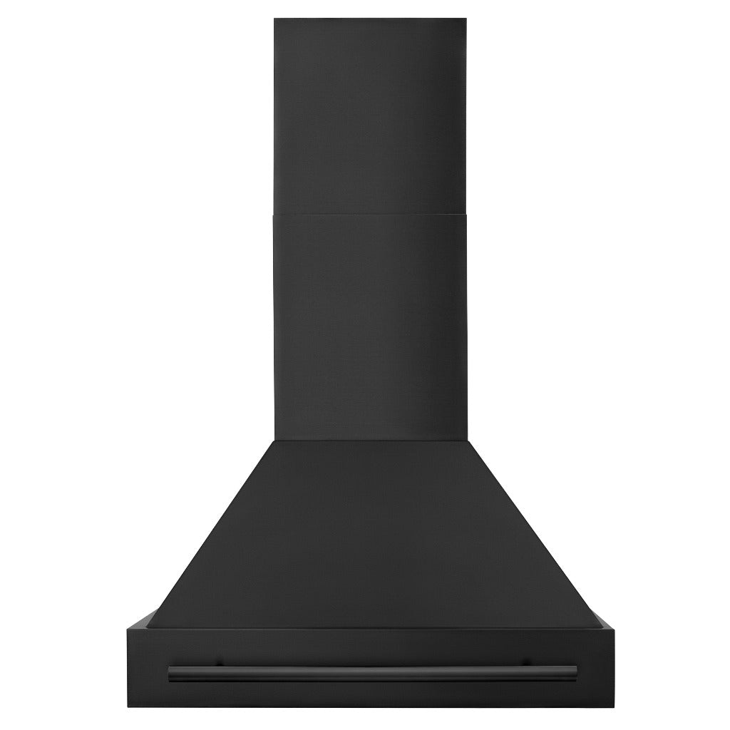 ZLINE Black Stainless Steel Range Hood - 30