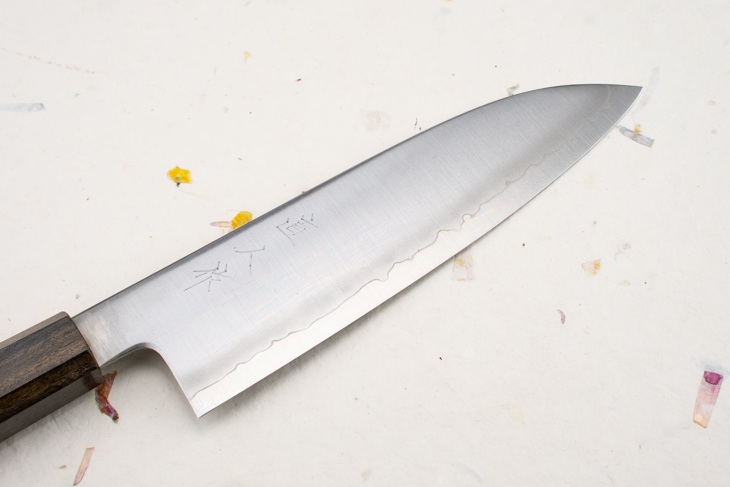 Premium Naohito Myojin Cobalt Special Santoku Knife 180mm - Japanese High-Carbon Steel Chef's Knife for Slicing, Dicing & Mincing - Perfect for Home Cooks & Professional Kitchens