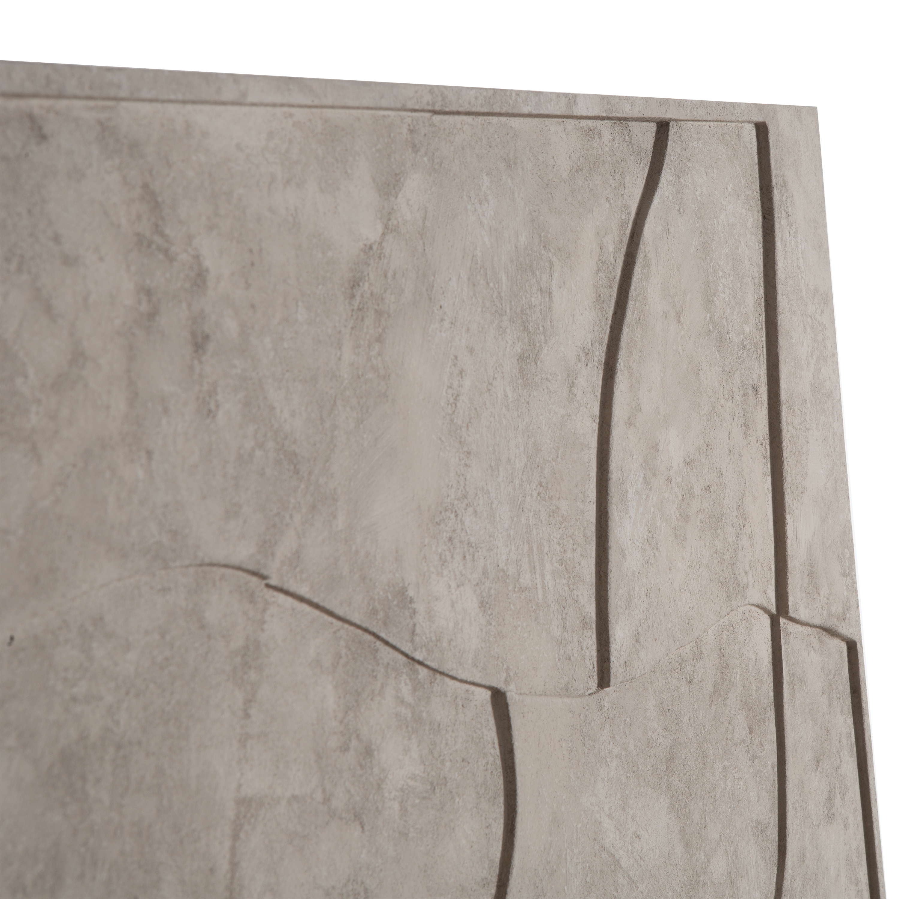 Bas Relief No. 3 Wall Art - Handcrafted 3D Plaster Sculpture Panel for Home & Office Decor | Perfect for Living Room, Bedroom, or Gallery Display