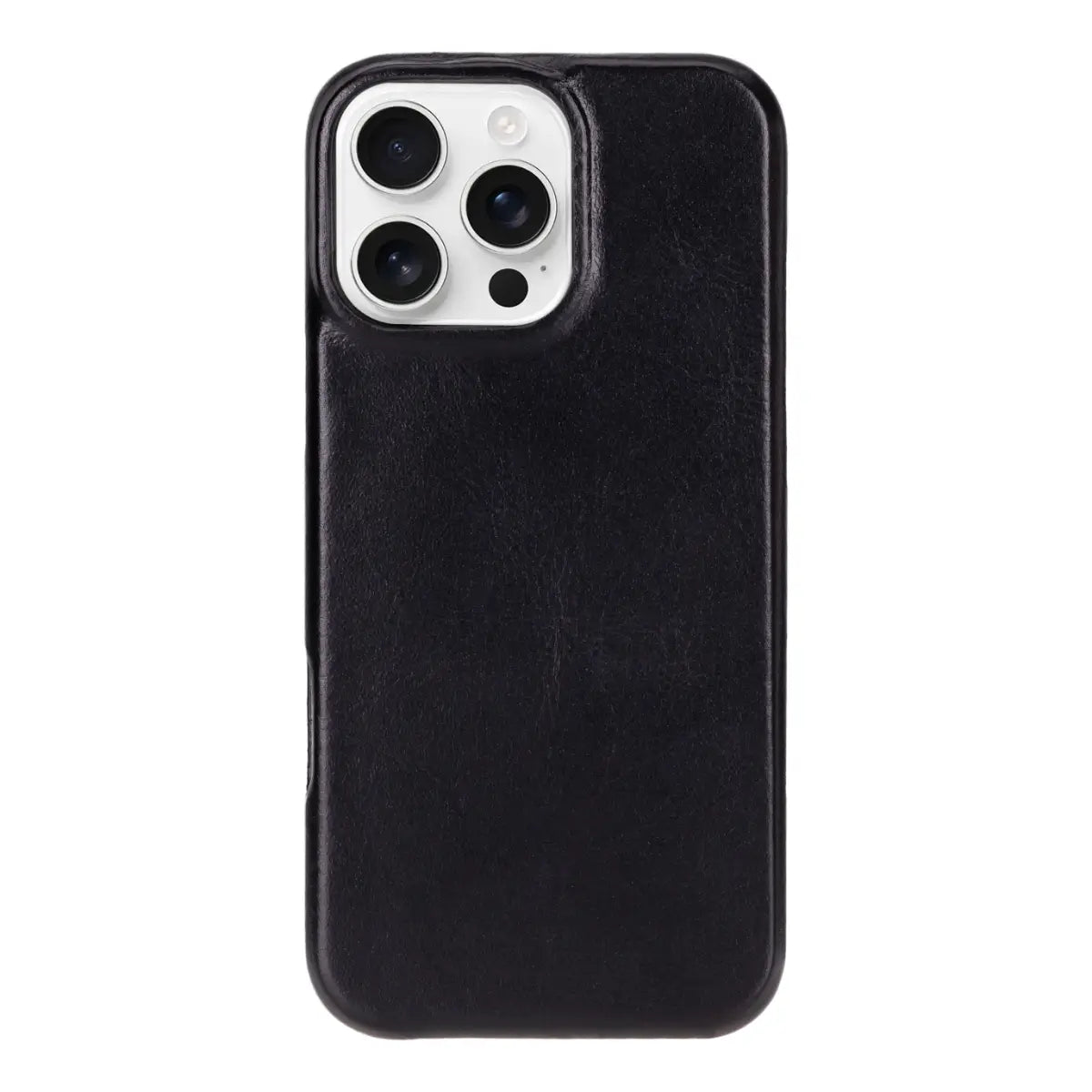 Premium Burnished Tan Leather Snap-On Case for iPhone 14 Plus - Slim Protective Cover with Secure Fit | Perfect for Work, Travel & Everyday Use