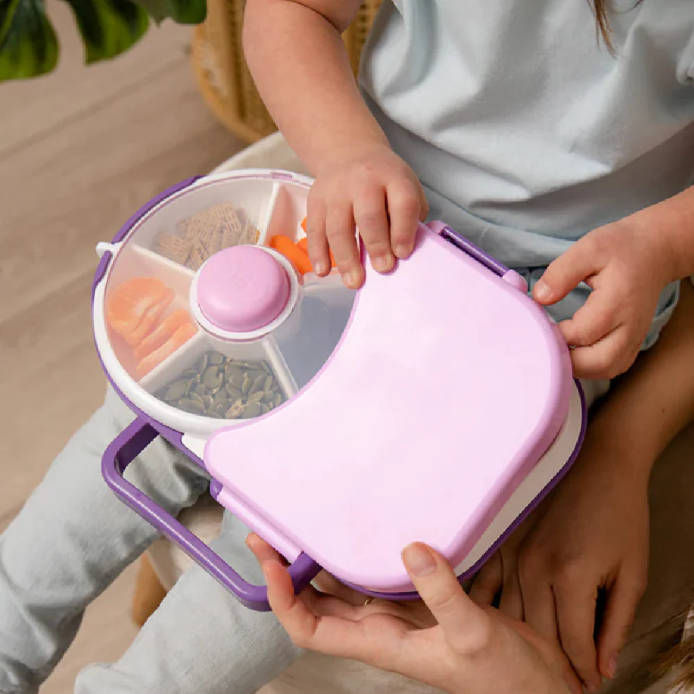 Eco-Friendly Gobe Lunch Box - BPA Free, Leak Proof, Microwave Safe - Perfect for School, Work & Picnics - Taro Purple