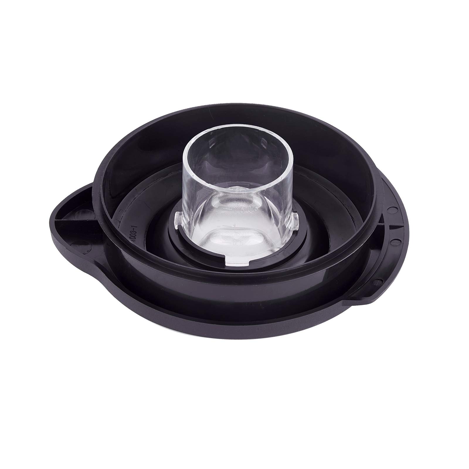 Oster Blender Replacement Parts - 6-Cup Glass Jar Lid Cover & 4Pcs Gaskets O-Rings Compatible with Oster Classic Series, Osterizer Galaxie & Pro 1200 Blenders (Replaces BLSTAL-W00, 124461-000-000, 178891-000-000) - Perfect for Smoothies, Shakes & Food Prep