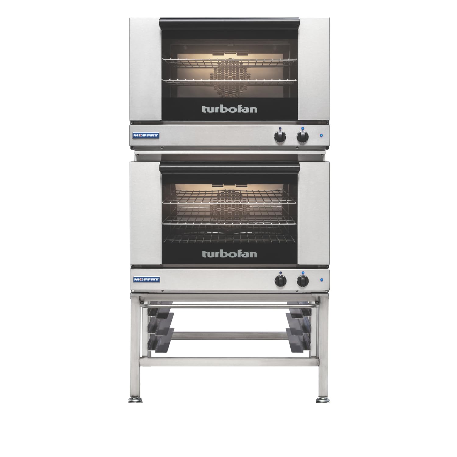 Commercial Stainless Steel Convection Oven - Moffat E27M3/2 Electric Full Size 2 Deck 208V 50/60Hz 1-Phase for Bakeries, Restaurants & Catering Businesses | Heavy Duty Baking & Cooking Equipment