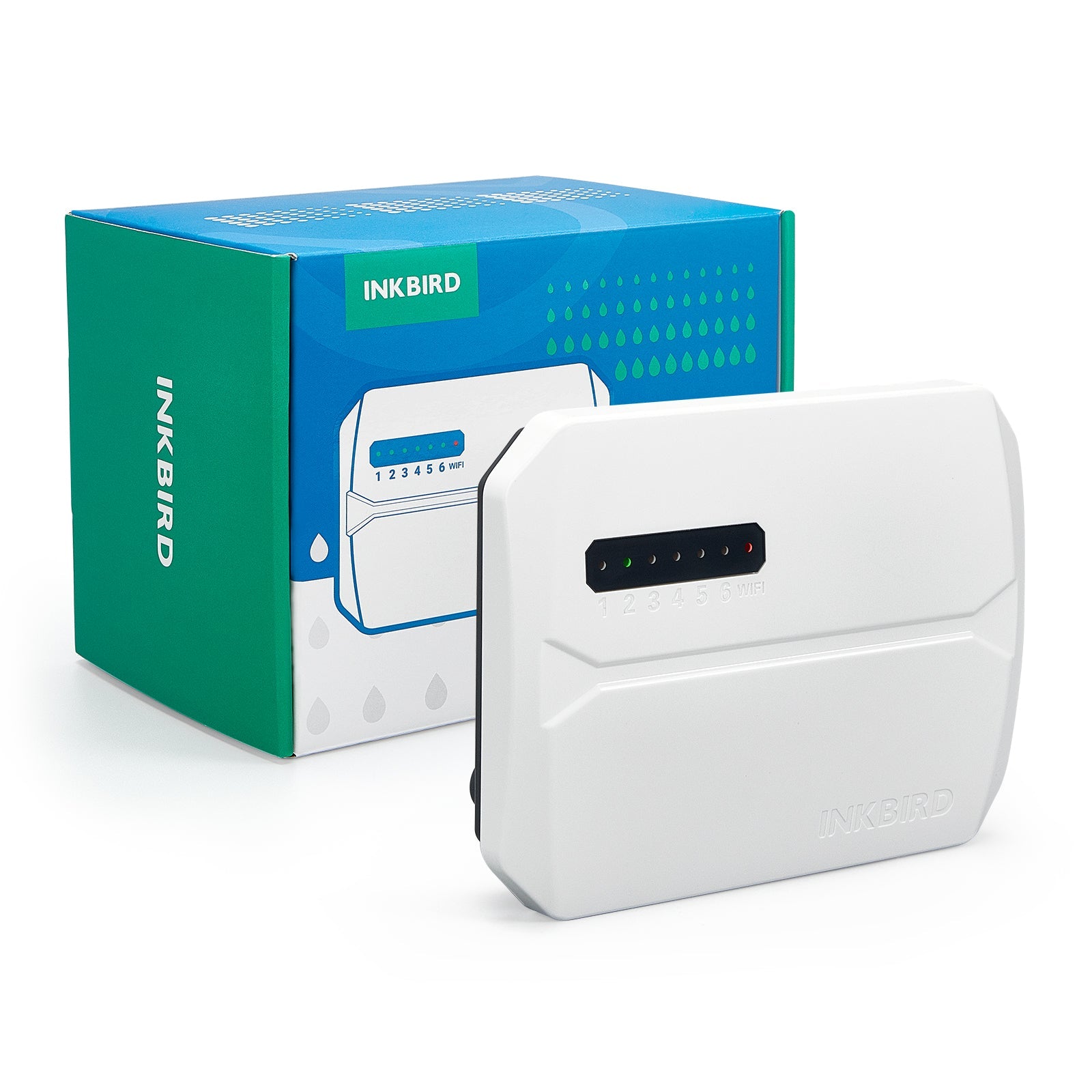6 Zone Smart Sprinkler Controller with WiFi - IIc 600 Outdoor Irrigation System for Lawn & Garden Watering Automation