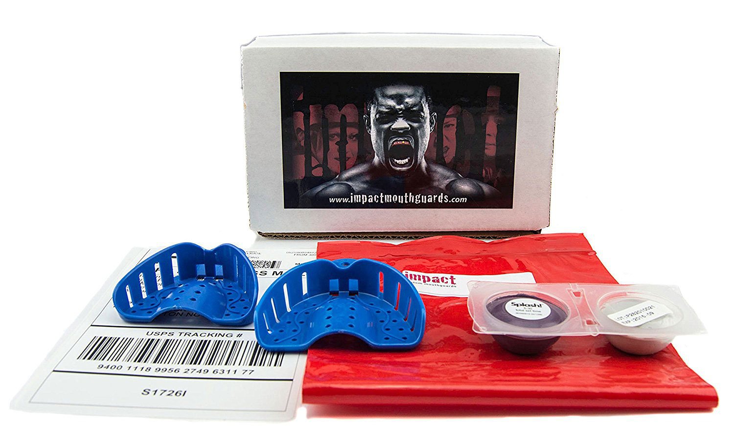 Custom Professional MMA Boxing Muay Thai Mouthguard - Impact Protection, Light Pink for Training & Competition