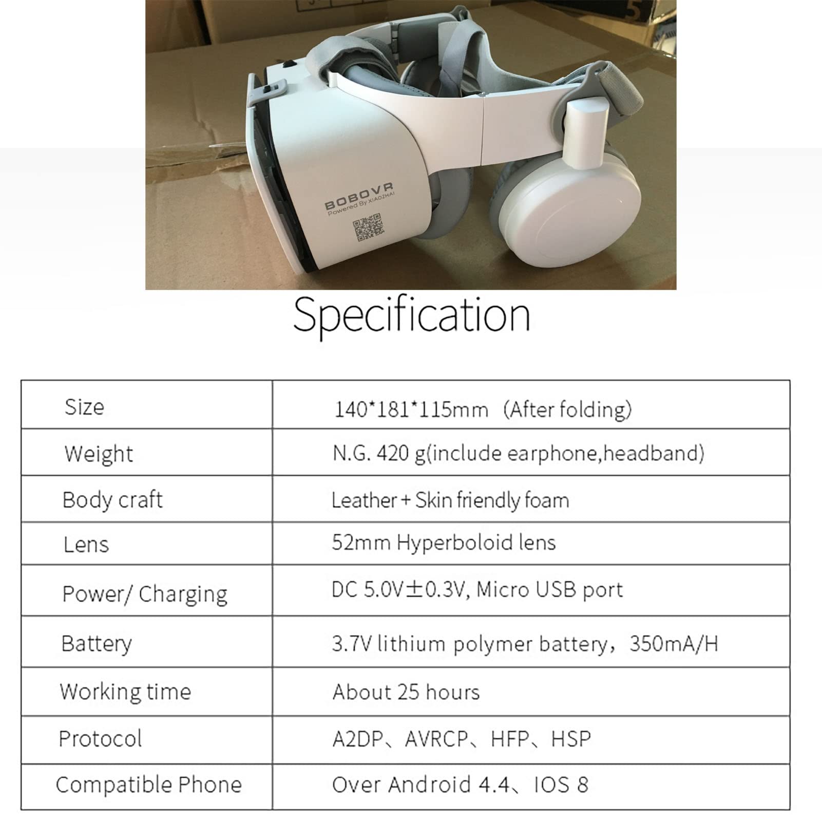 3D VR Glasses with Remote Control - Full Screen Virtual Reality Headset for iPhone 14/13/12/11 Pro/Mini/X/R/S/Max & Samsung Galaxy - Stereo VR Goggles Compatible with Android/iOS Phones (Color: Black) - Perfect for Gaming, Movies & Virtual Travel Experiences