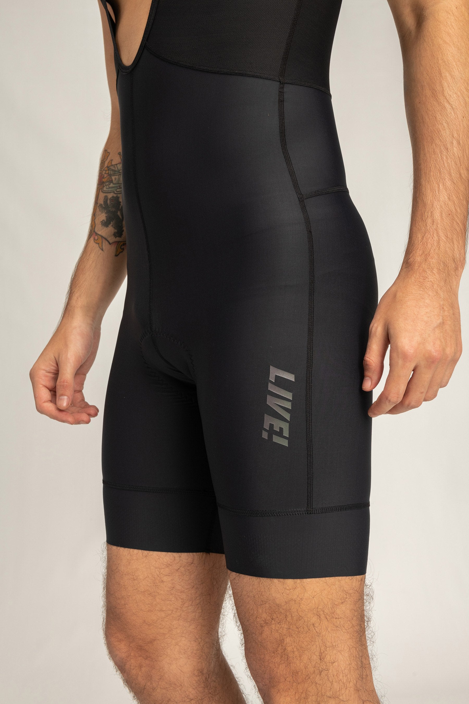 Men's Pro Cycling Bib Shorts with Padding - Comfortable & Breathable for Long Rides, Training & Road Biking