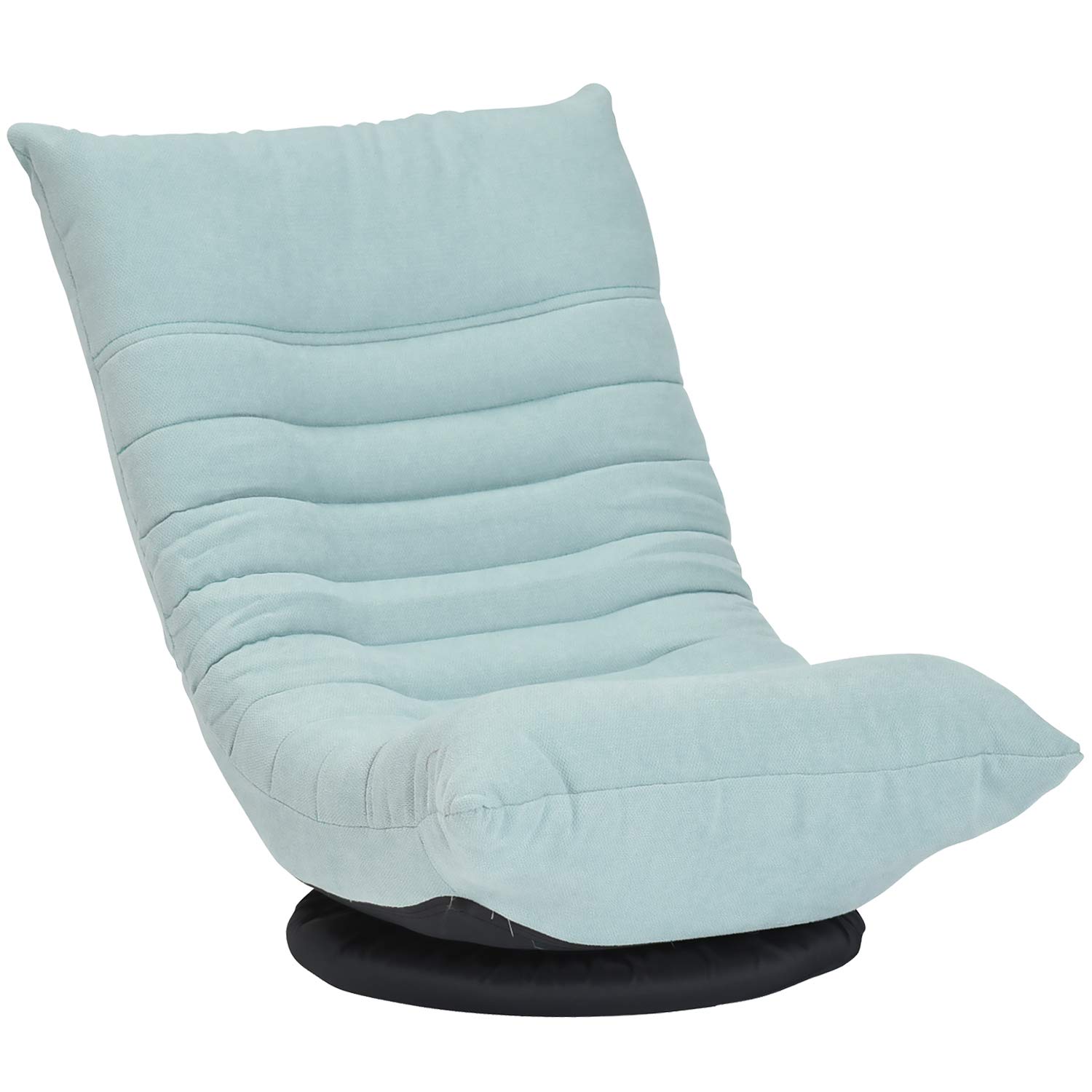 Tamaliving 50004866 Floor Chair - Brembo Emerald Green 360° Swivel Reclining Low Seat for Meditation, Yoga, Gaming & Living Room Relaxation
