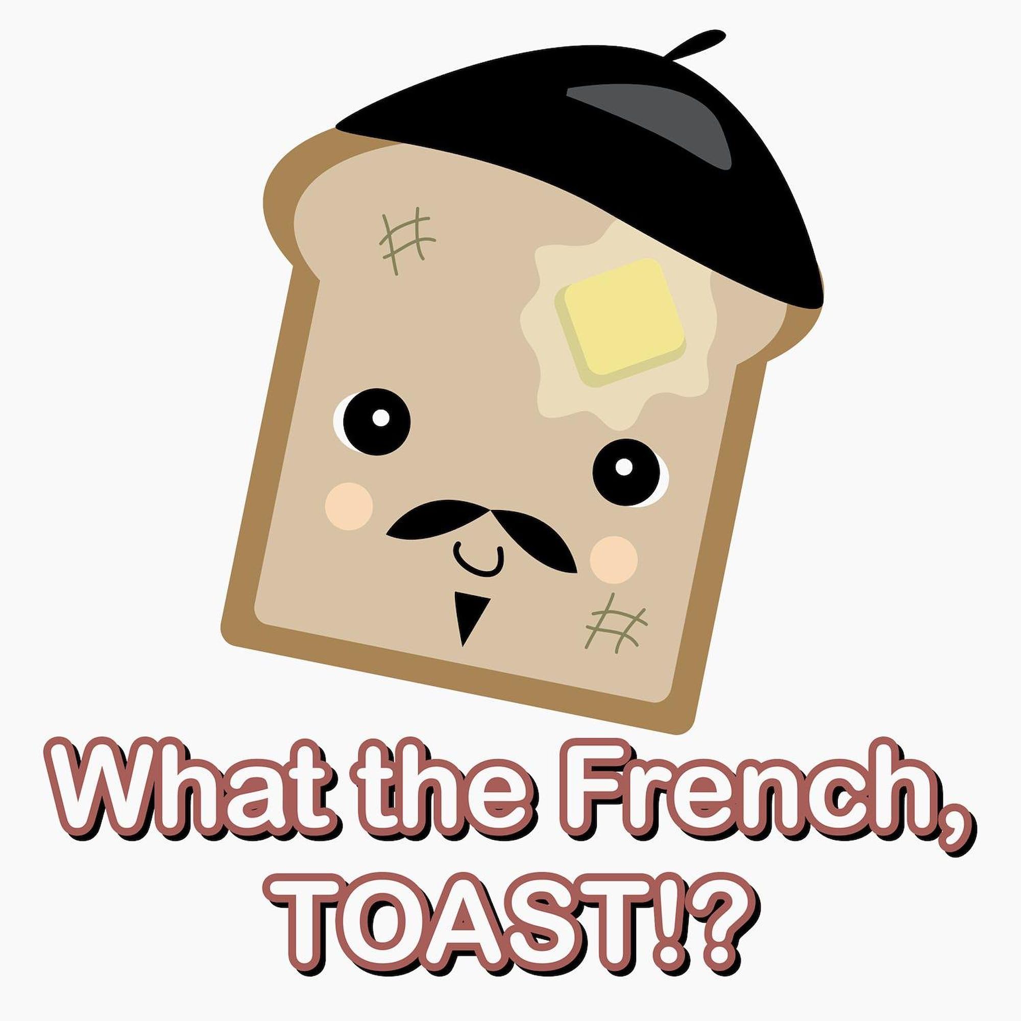 What The French Toast Kawaii Style Refrigerator Magnet - 2.25 Inch Round Cute Funny Kitchen Decor for Fridge, Office & Dorm Room - Perfect for Adding Personality to Appliances and Metal Surfaces