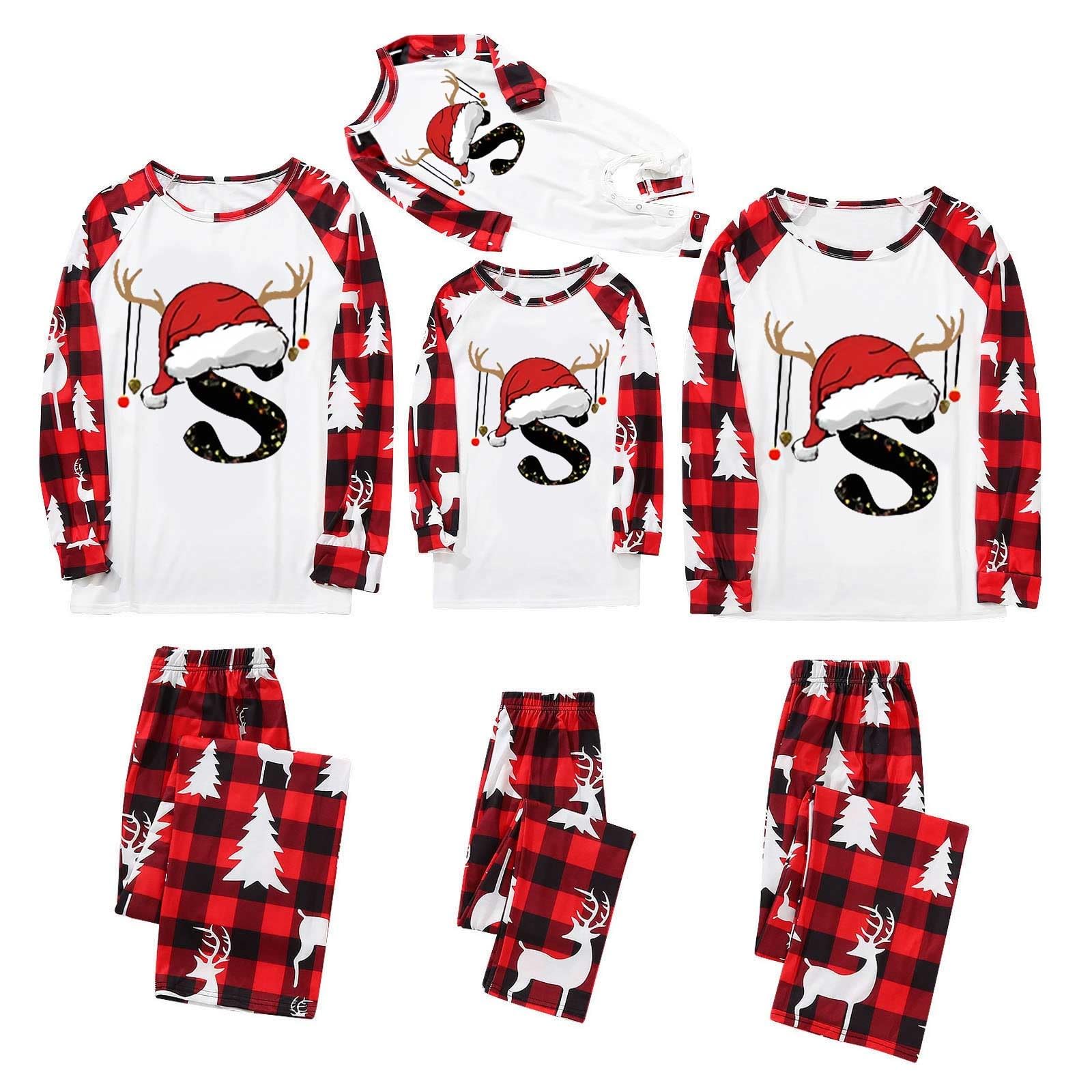 Yubnlvae Matching Family Pajama Sets - Spring Clearance Sale | Couples & Women's Sleepwear, Christmas Costumes & Sexy Gift Outfits for Holidays & Special Occasions