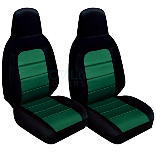 Black and Emerald Green