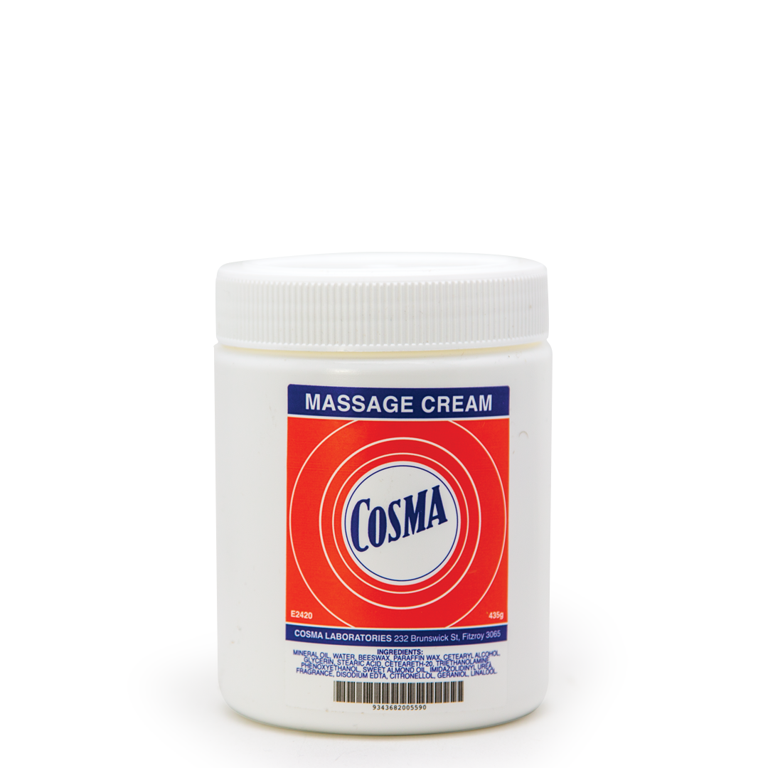 Cosma Massage Cream - Deep Relaxation & Muscle Relief Cream for Professional & Home Use - Perfect for Spa, Massage Therapy & Post-Workout Recovery