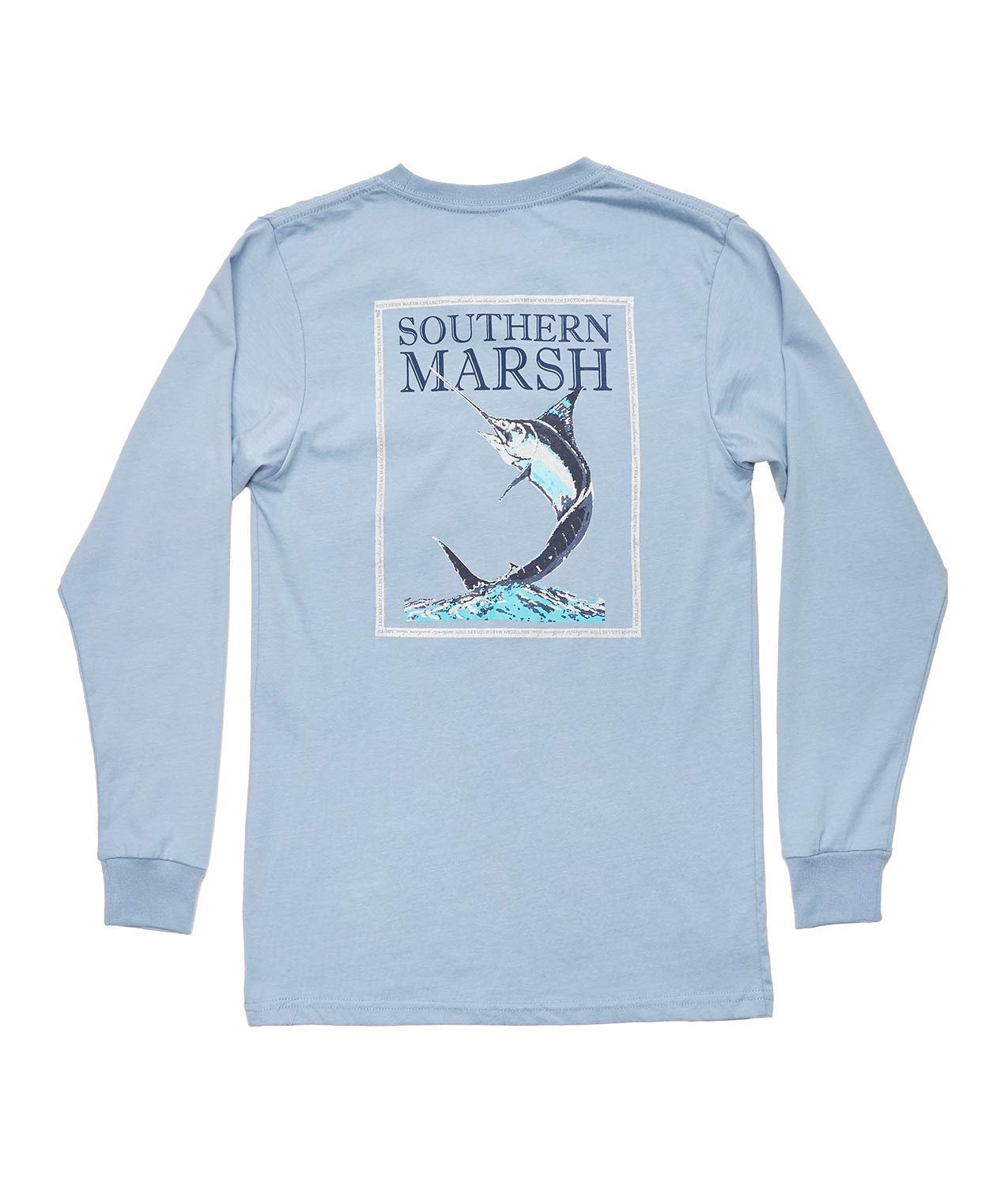 Southern Marsh LS Fishing Shirt - Comfortable & Durable Long Sleeve Performance Shirt for Anglers - Perfect for Freshwater & Saltwater Fishing Trips