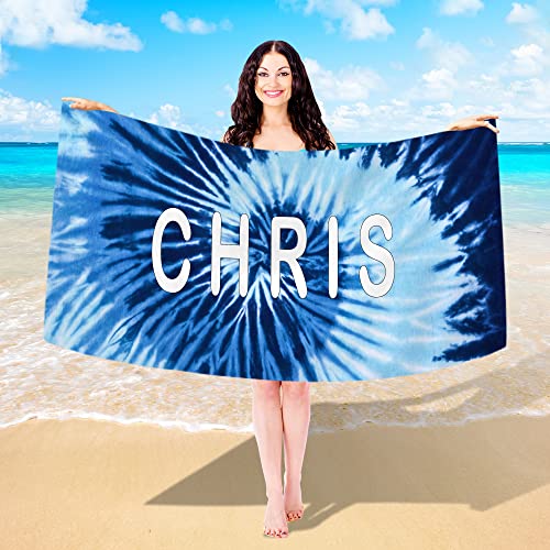 B1-tie-dye Beach Towel