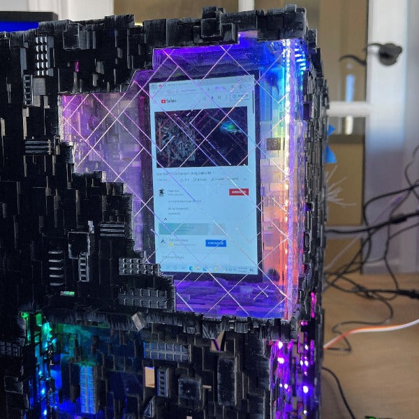 Star Trek: Picard Borg Cube ATX PC Case - Themed Gaming Computer Tower for Sci-Fi Fans | Perfect for Star Trek Collectors & PC Builders | Home Office & Gaming Setup