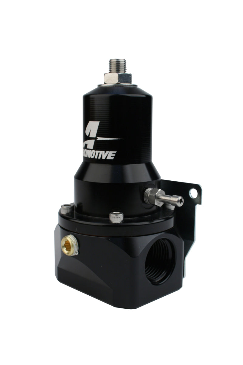 Aeromotive Fuel Pressure Regulator 30-120 PSI with .313 Valve, 2x AN 10 Inlets & AN 10 Bypass - High Performance Fuel System for Racing & Custom Automotive Applications