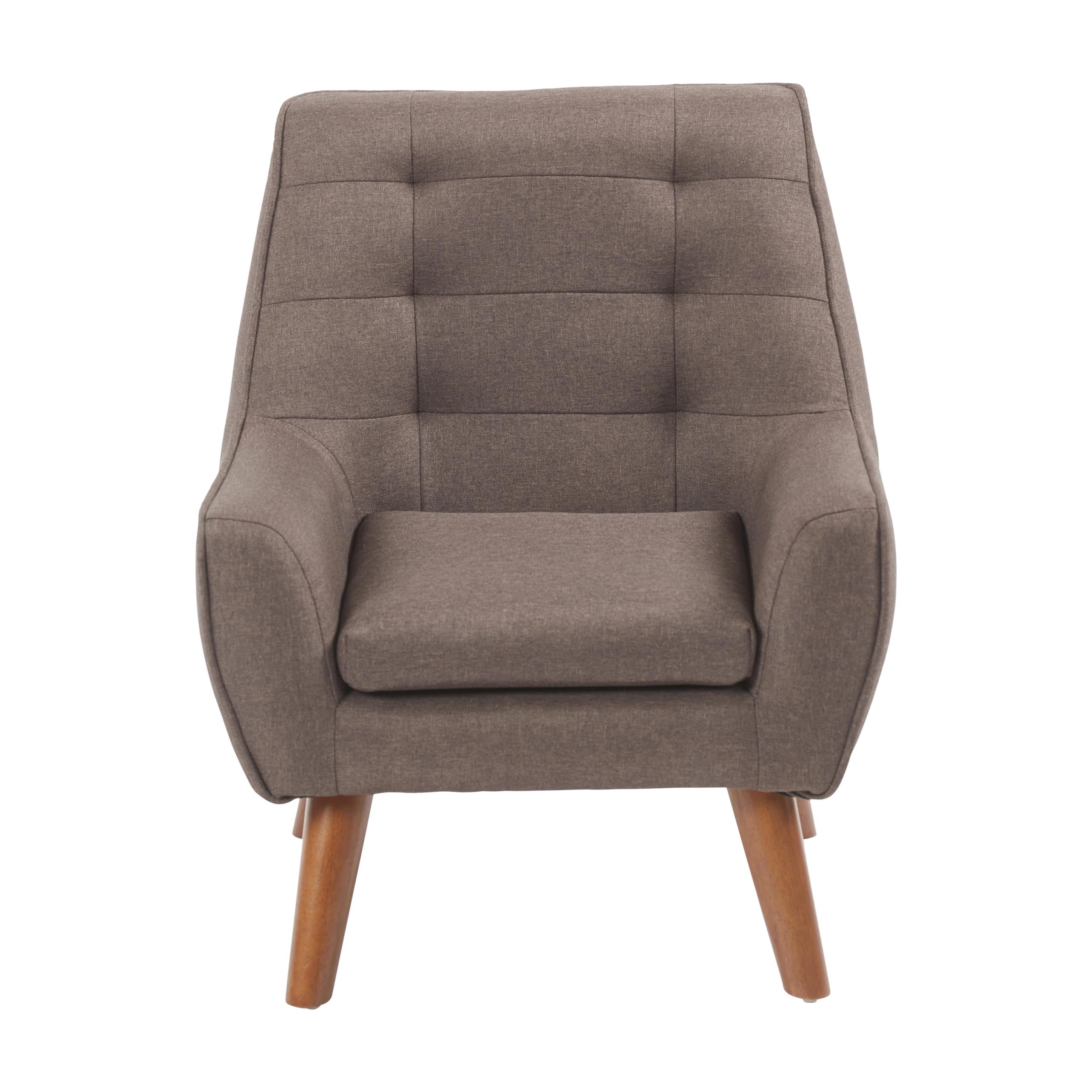 ECR4Kids Ezra Accent Chair for Kids - Modern Raisin-Colored Children's Furniture - Perfect for Bedrooms, Playrooms & Reading Nooks