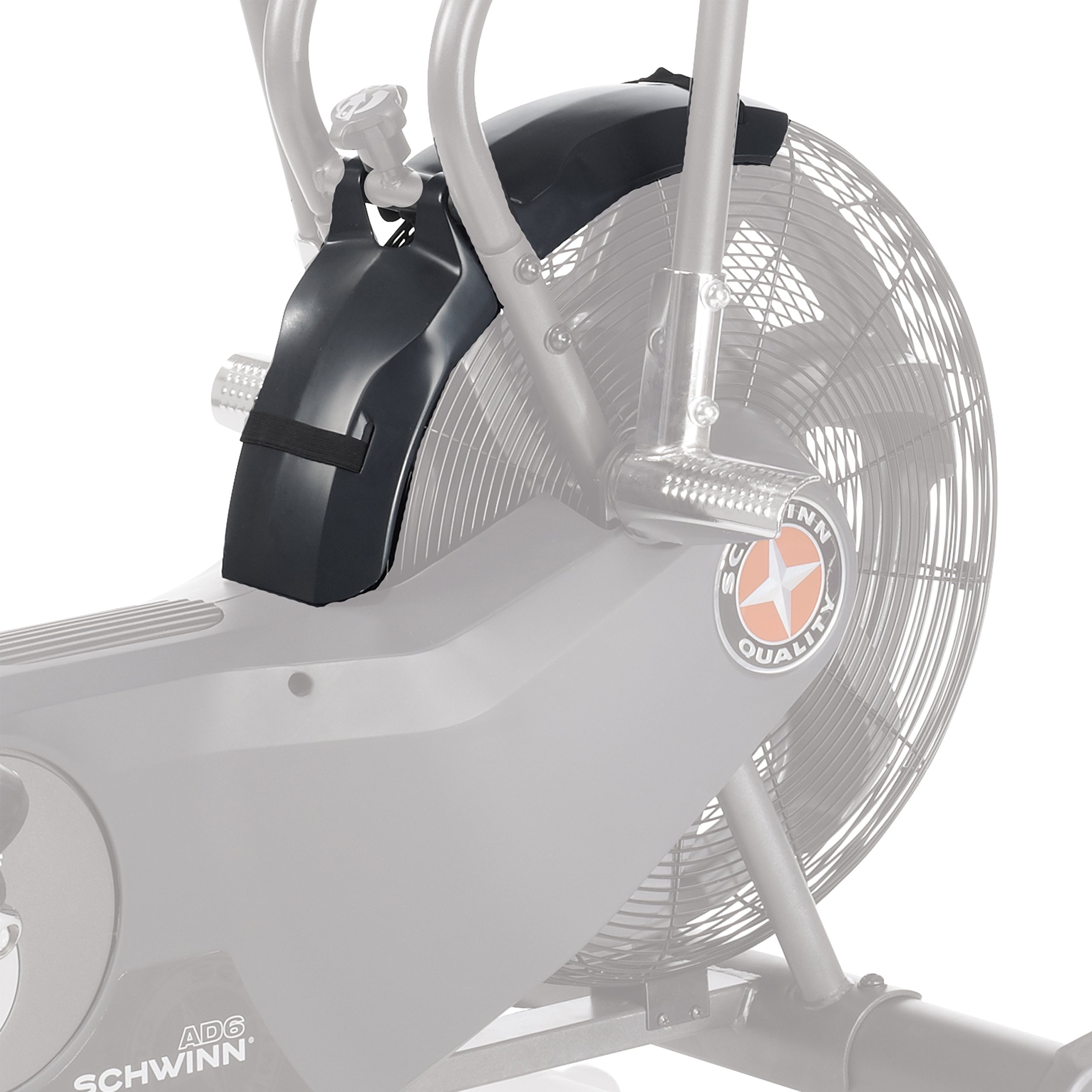 Schwinn Airdyne AD6 Air Bike - Indoor Cycling Exercise Bike with Wind-Resistant Screen for Home Gym & Cardio Workouts | Perfect for HIIT, Endurance Training & Full-Body Workouts