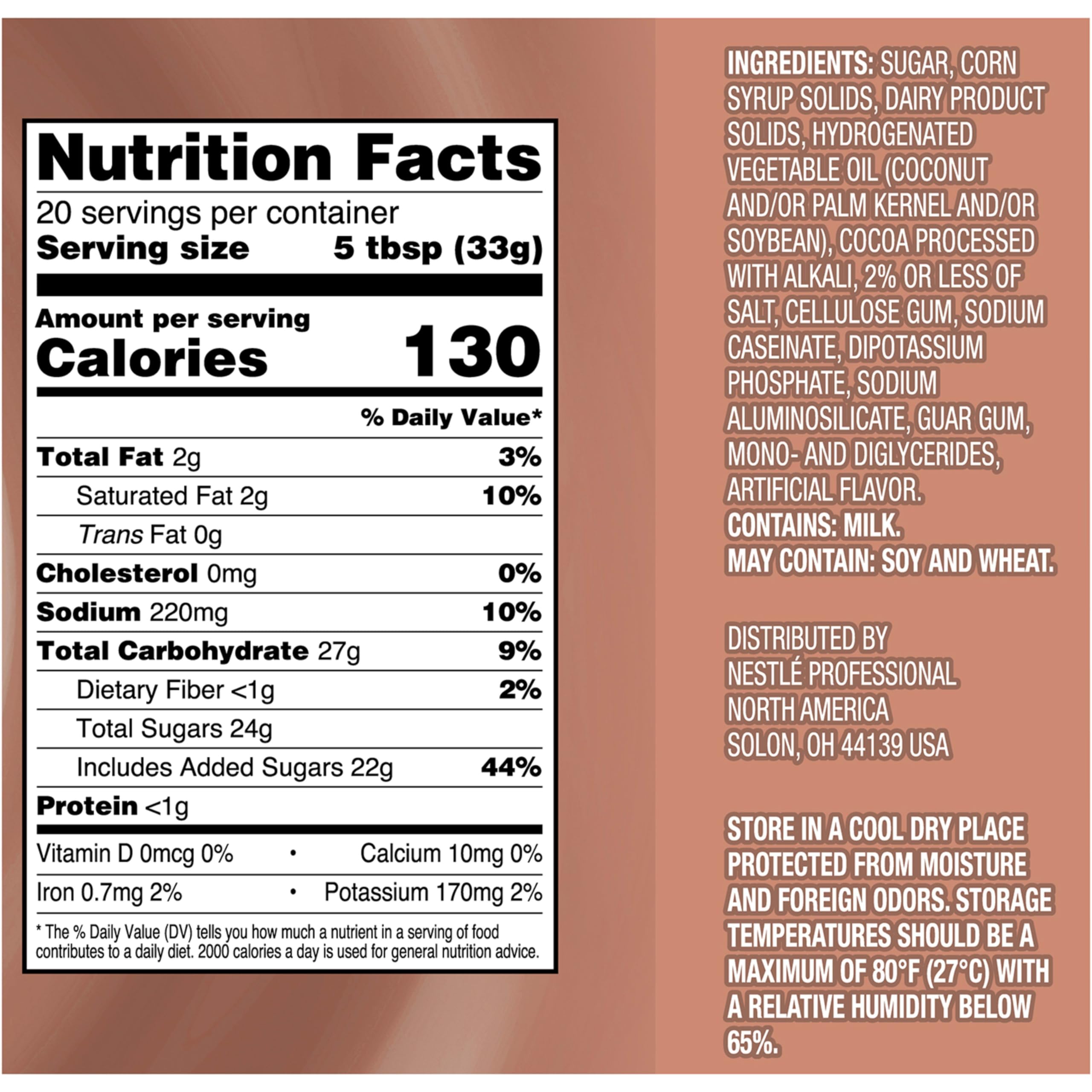 Nestle Rich Chocolate Flavor Hot Cocoa Mix - Bulk Whipped Hot Chocolate Powder, 1.5 lb Bag (Pack of 12) - Perfect for Winter Warmth, Holiday Gifts & Cozy Family Moments