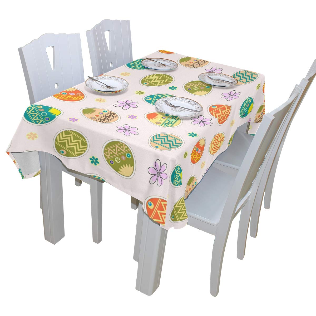 ATTX Easter Eggs Tablecloth 60