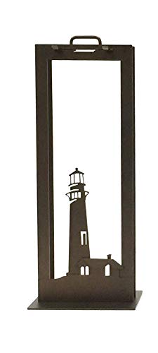 Solar Bronze Fireplace Tool Set - Heavy Duty Steel Fireplace Accessories for Indoor & Outdoor Use - Perfect for Fire Pits, Wood Stoves, and Home Decor (Coastal Design)