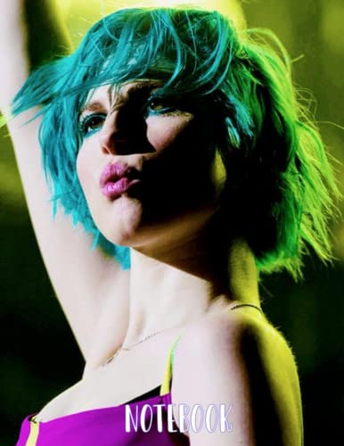 Hayley Williams Lined Journal Notebook - 100 Pages for School, Work & Creative Projects - Perfect Thanksgiving Gift for Fans & Students - Great for Note Taking, Journaling & Gift Giving