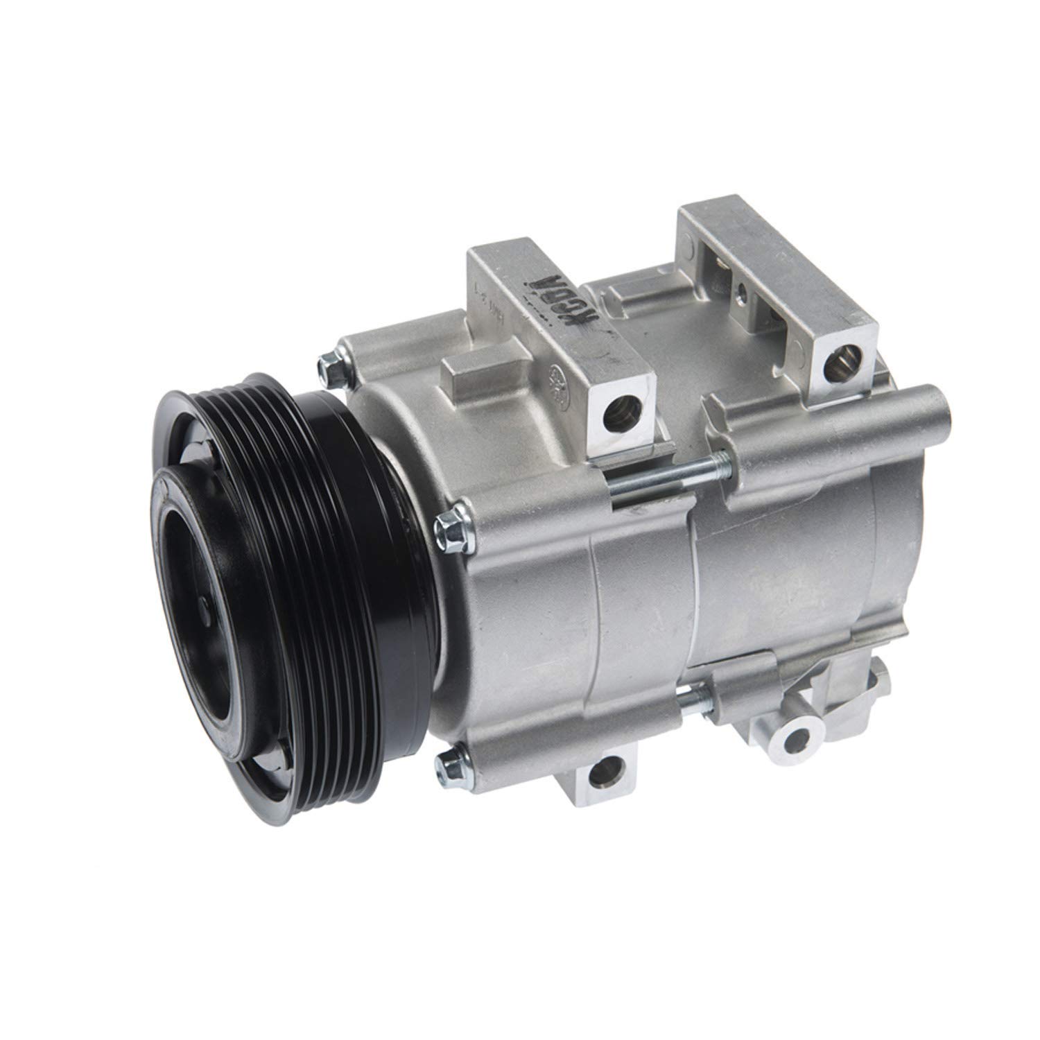 Original Equipment Mando 10A1017 AC Compressor with Clutch - Pre-filled Oil | Compatible with [Vehicle Models] | Perfect for AC System Repair & Replacement