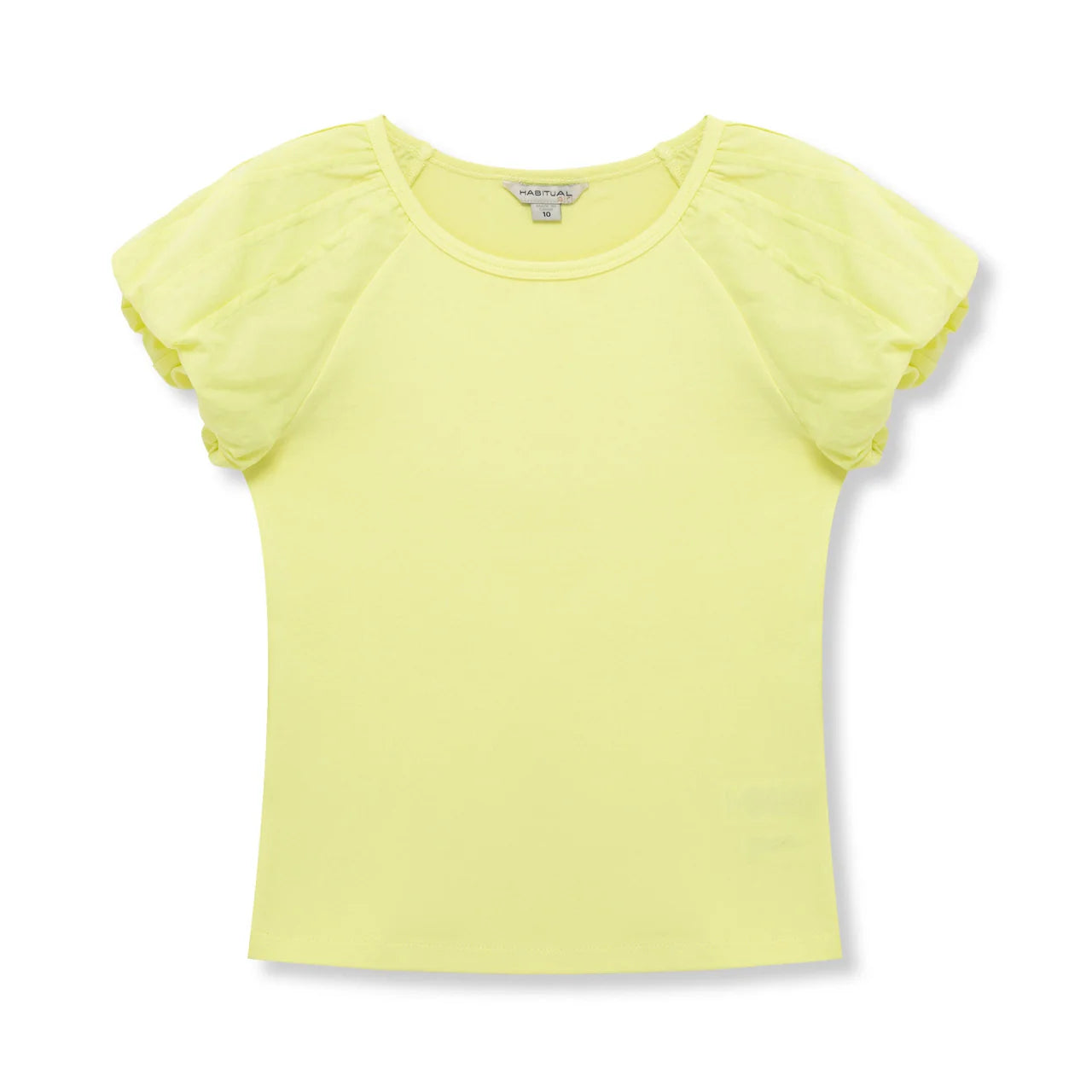 Girls' Lemon Print Short Sleeve T-Shirt - Cute Summer Graphic Tee for Kids | Perfect for Playdates, School, and Outdoor Activities
