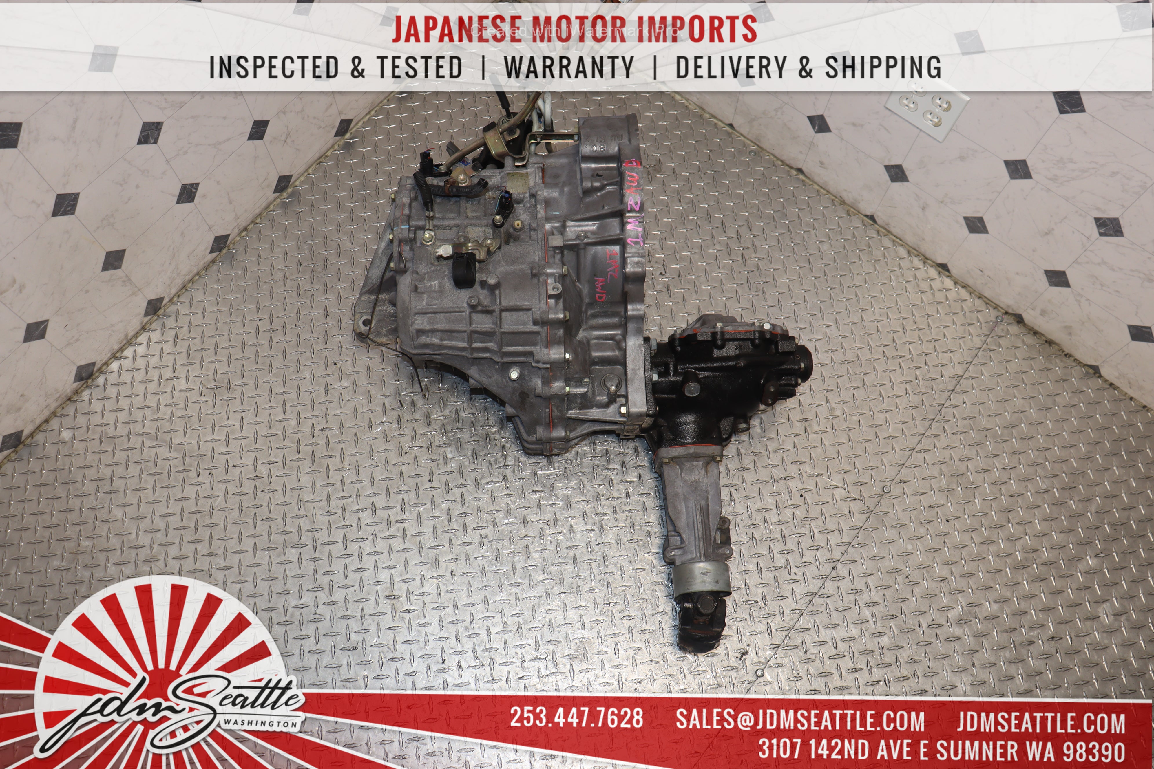 JDM 1MZ-FE VVTI V6 3.0L Transmission for 1999-2003 Lexus RX300 Toyota Highlander Sienna 4WD - Perfect for Engine Replacement & Performance Upgrades