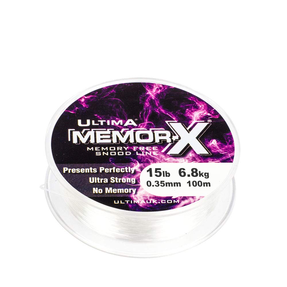 Ultima Memorx Memory Free Hook Length Spool - Premium Fishing Line for Bass, Trout & Saltwater - Perfect for Casting, Trolling & Fly Fishing