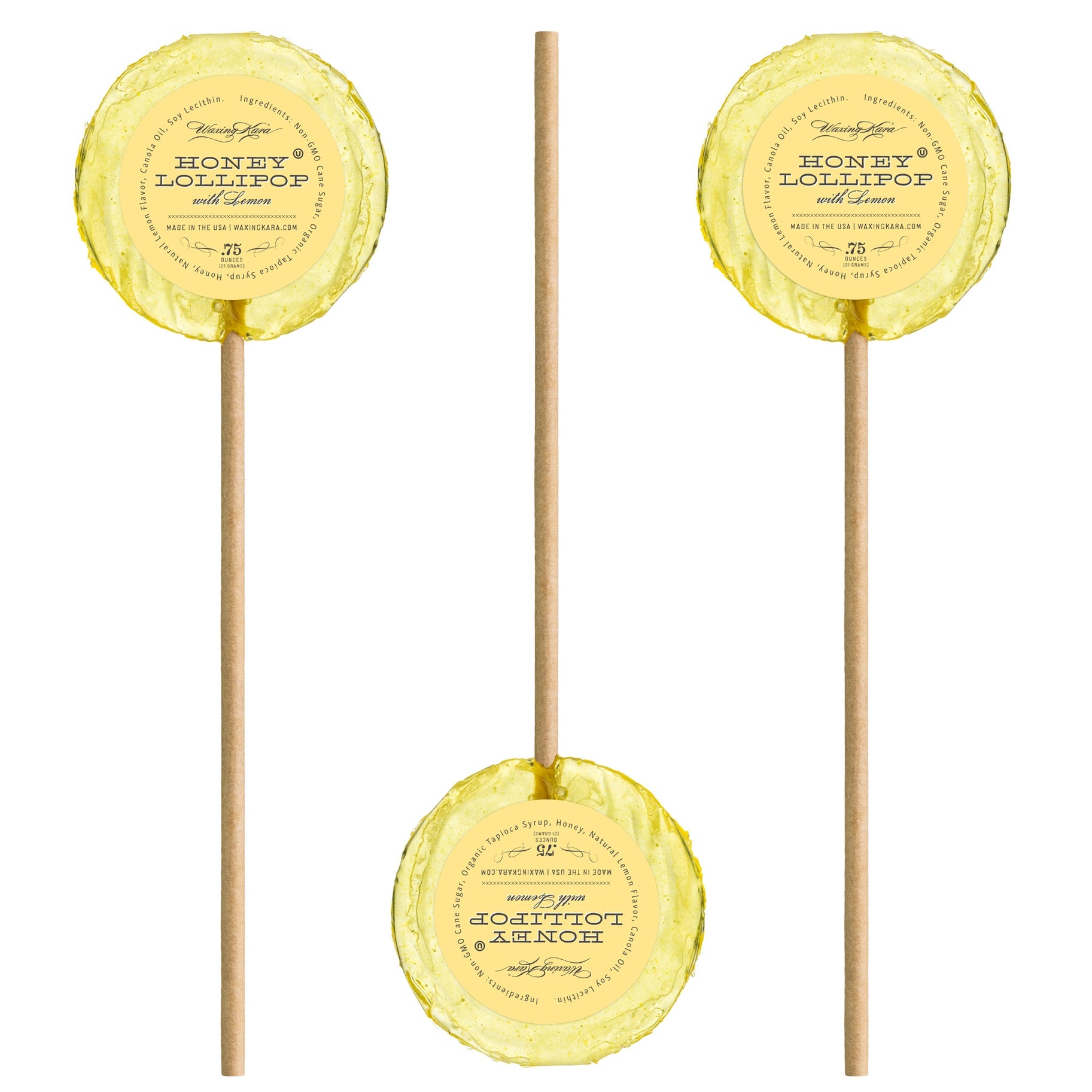 Organic Honey Lollipops - Natural & Delicious Candy - Perfect for Kids, Parties & Gifts - Gluten-Free & Vegan-Friendly Treats for Any Occasion