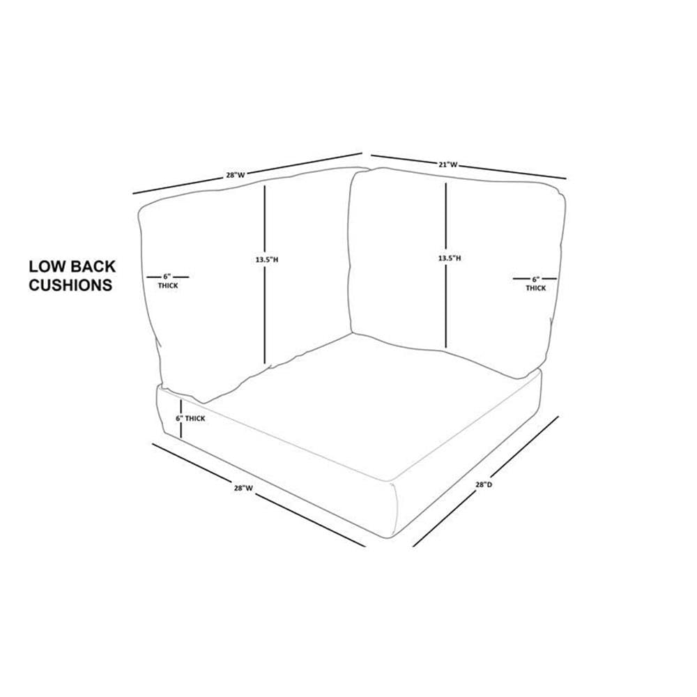 TK Classics Aruba Pattern Outdoor Furniture Cover Set for BARBADOS-05a Chair (Cushions Not Included) - Weatherproof Protection for Patio, Deck & Garden Use