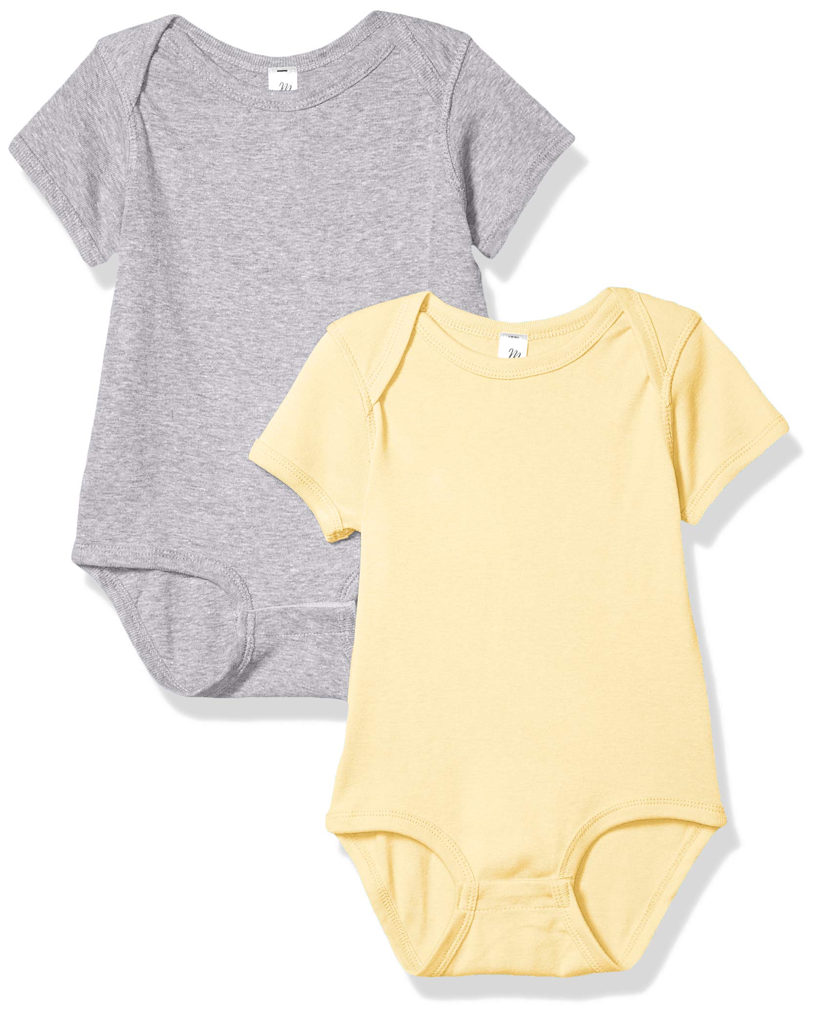 Marky G Apparel Baby Boys' Soft Ribbed Cotton Bodysuit - Comfortable & Breathable Onesie for Newborns & Infants | Perfect for Playtime, Daycare & Family Outings