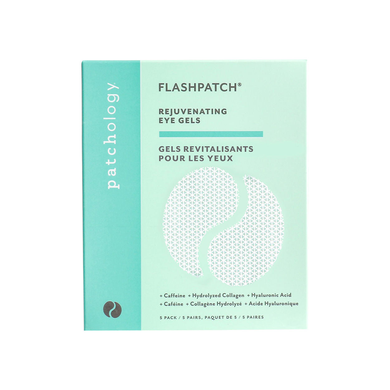 Flashpatch Rejuvenating Eye Gels - Dark Circle & Puffiness Reducing Eye Patches for Brightening & Hydrating Under Eyes | Perfect for Morning Routine, Travel & Post-Workout Recovery