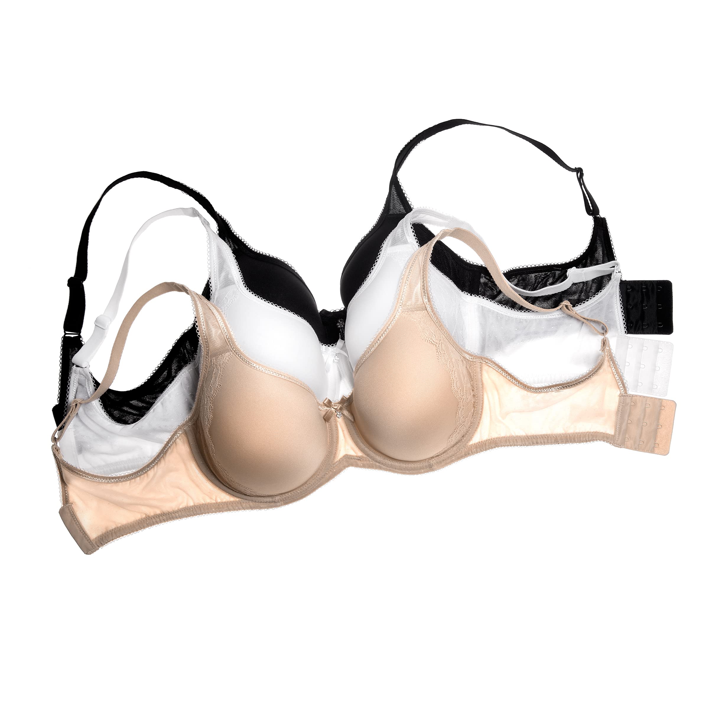 Wacoal Women's Retro Chic Contour Bra - Comfortable Full Coverage Underwire Support for Everyday Wear & Special Occasions