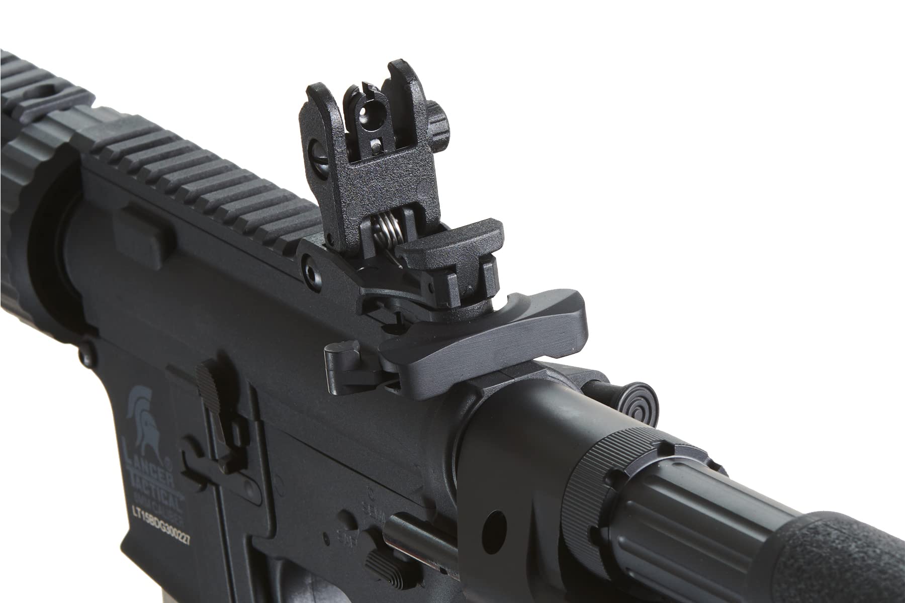 Lancer Tactical Gen 3 PDW Airsoft M4 Carbine Rifle - Black | High Performance Airsoft Gun for Tactical Training & Outdoor Games | Perfect for Milsim, CQB & Target Practice