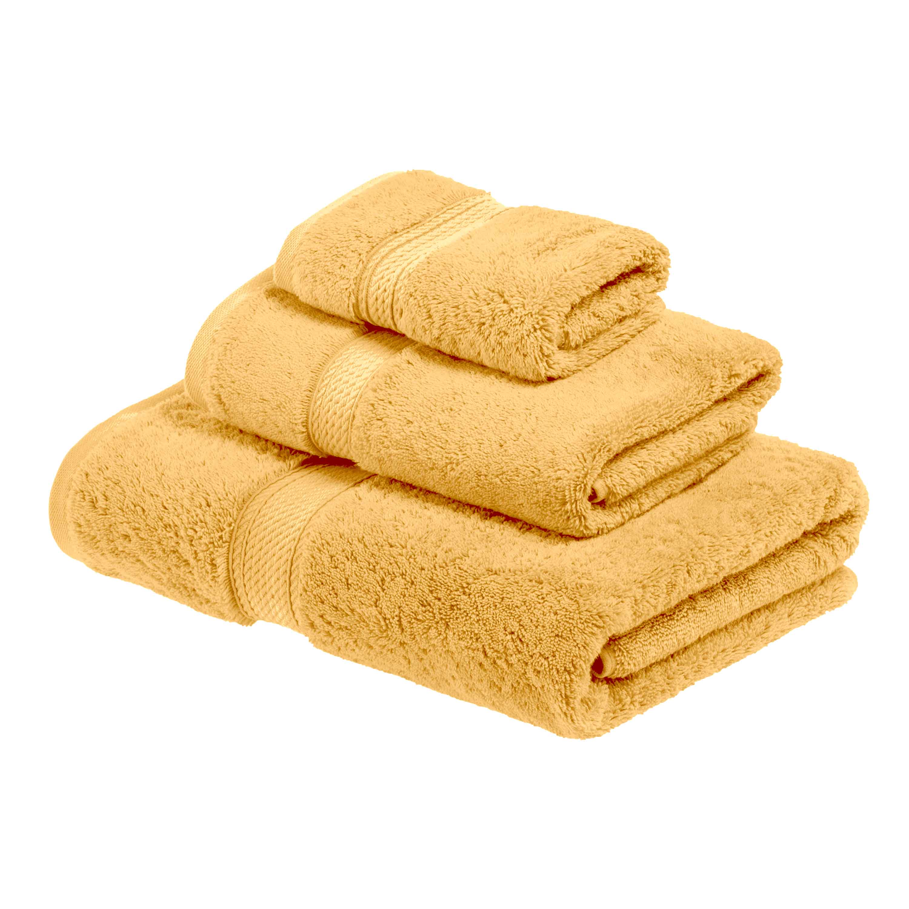 Premium Egyptian Cotton 3-Piece Towel Set - Ultra Soft, Plush & Heavyweight for Bath, Spa & Luxury Home Decor