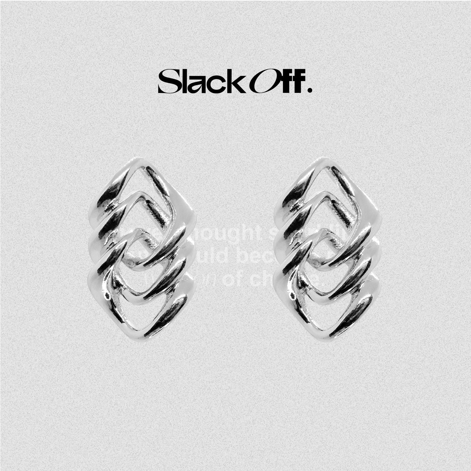 SlackOff Sterling Silver Wrapped Earrings for Women - Elegant & Durable Jewelry for Everyday Wear, Parties & Gifts