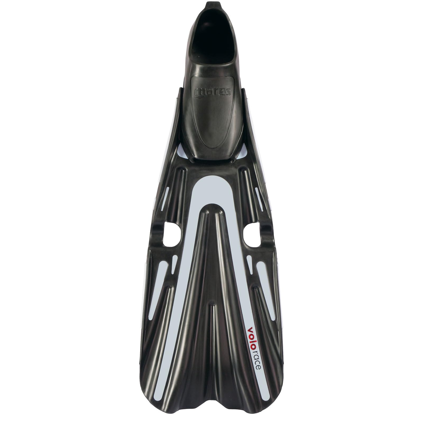 Mares Unisex Volo Race Fins - Premium Durable Swimming Flippers with Closed Anatomical Foot Pocket for Scuba Diving, Snorkeling & Pool Training | High-Performance Swim Fins for Adults