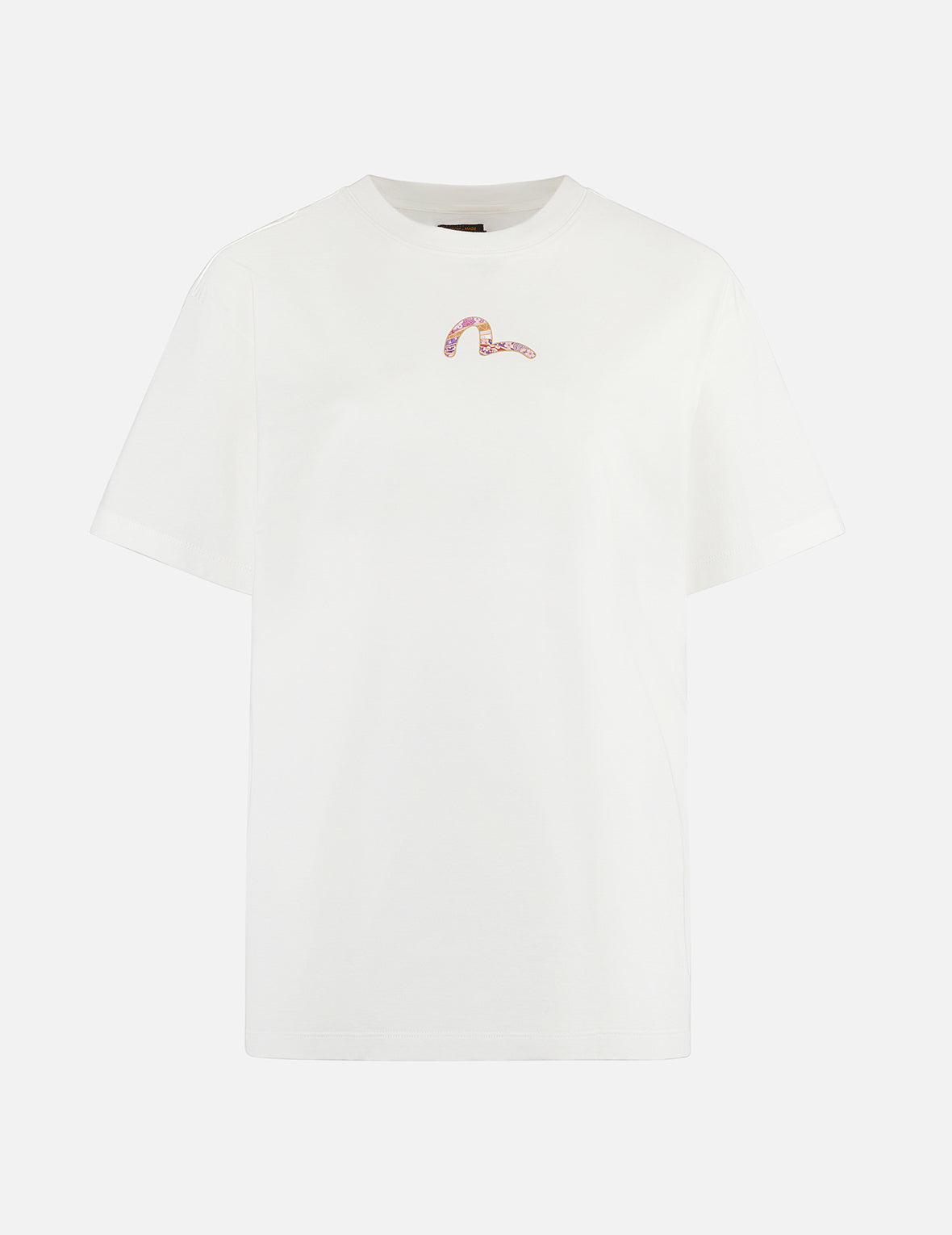 Stylish Magnolia & Knots Daicock Print Boyfriend T-Shirt for Women - Casual Comfort Fit for Everyday Wear, Dates & Outings