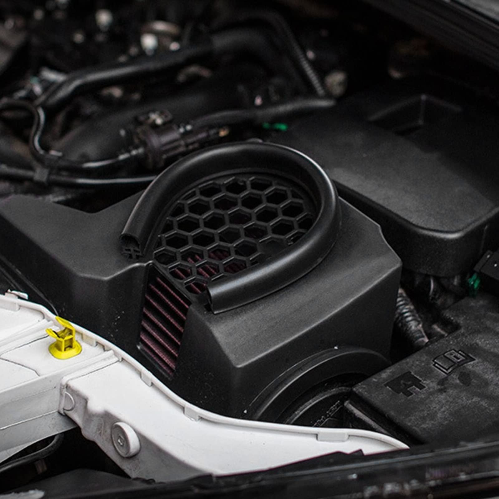 Air Inlet Filter Box Cover & Air Intake Vent Protector - Durable Replacement Car Accessory for Ford Escape & C-MAX - Easy Installation for Engine Protection (Perfect for Off-Roading & Daily Commuting)