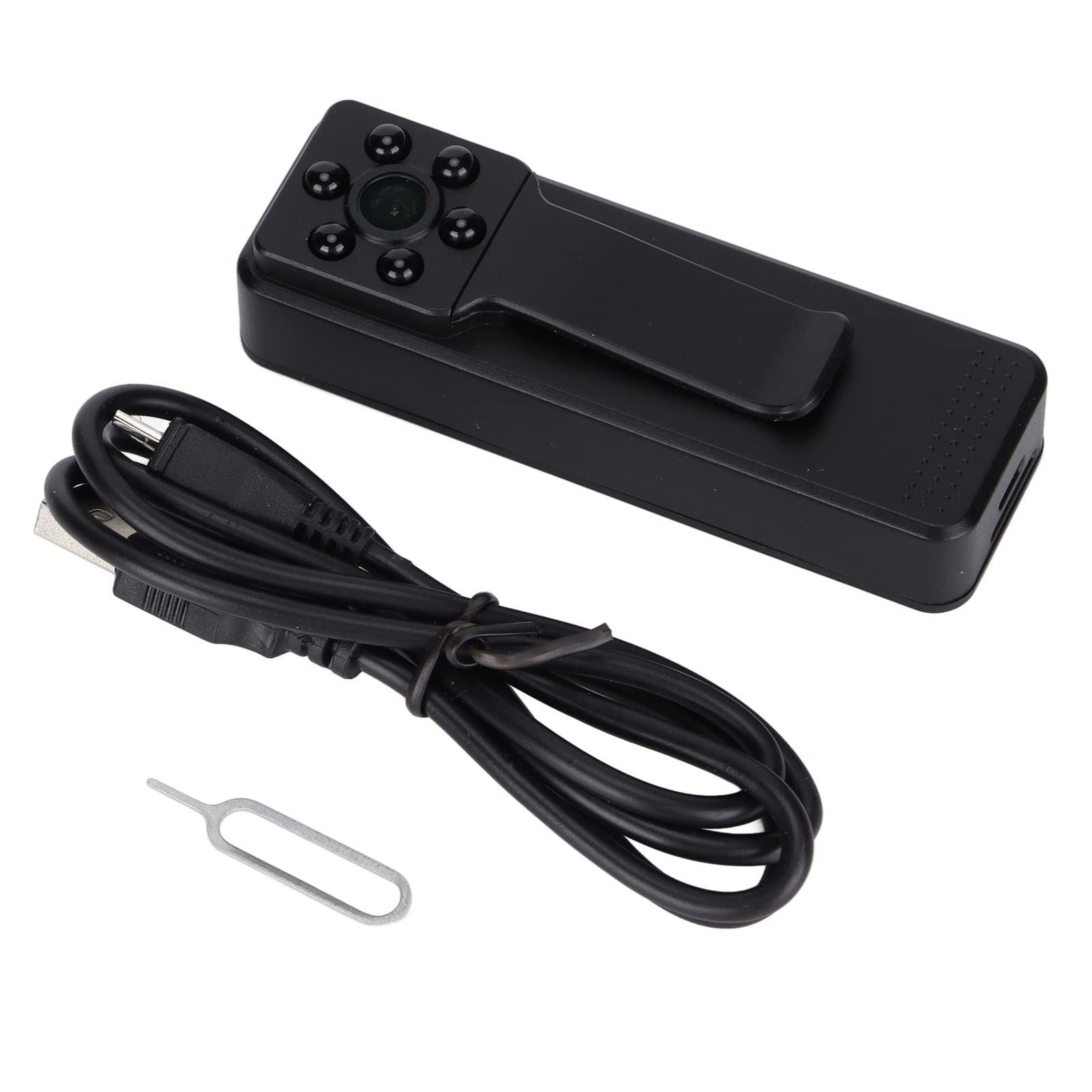 Portable HD 1080P Sports DV Camera with Wide Angle Lens - Wearable Body Camera for Outdoor Activities, Home Security & Law Enforcement | Perfect for Cycling, Hiking, Police Work & Surveillance