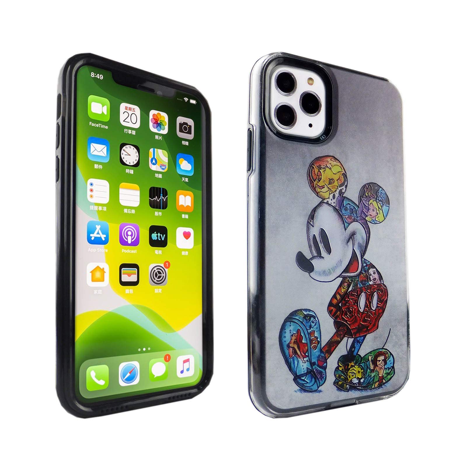 iPhone 11 Pro Max Case (6.5 Inch) - CASEMPIRE Colorful Mickey Mouse Hybrid Shockproof Cover | Slim Fit, Fade-Resistant | Perfect for Disney Fans, Daily Use & Travel Protection