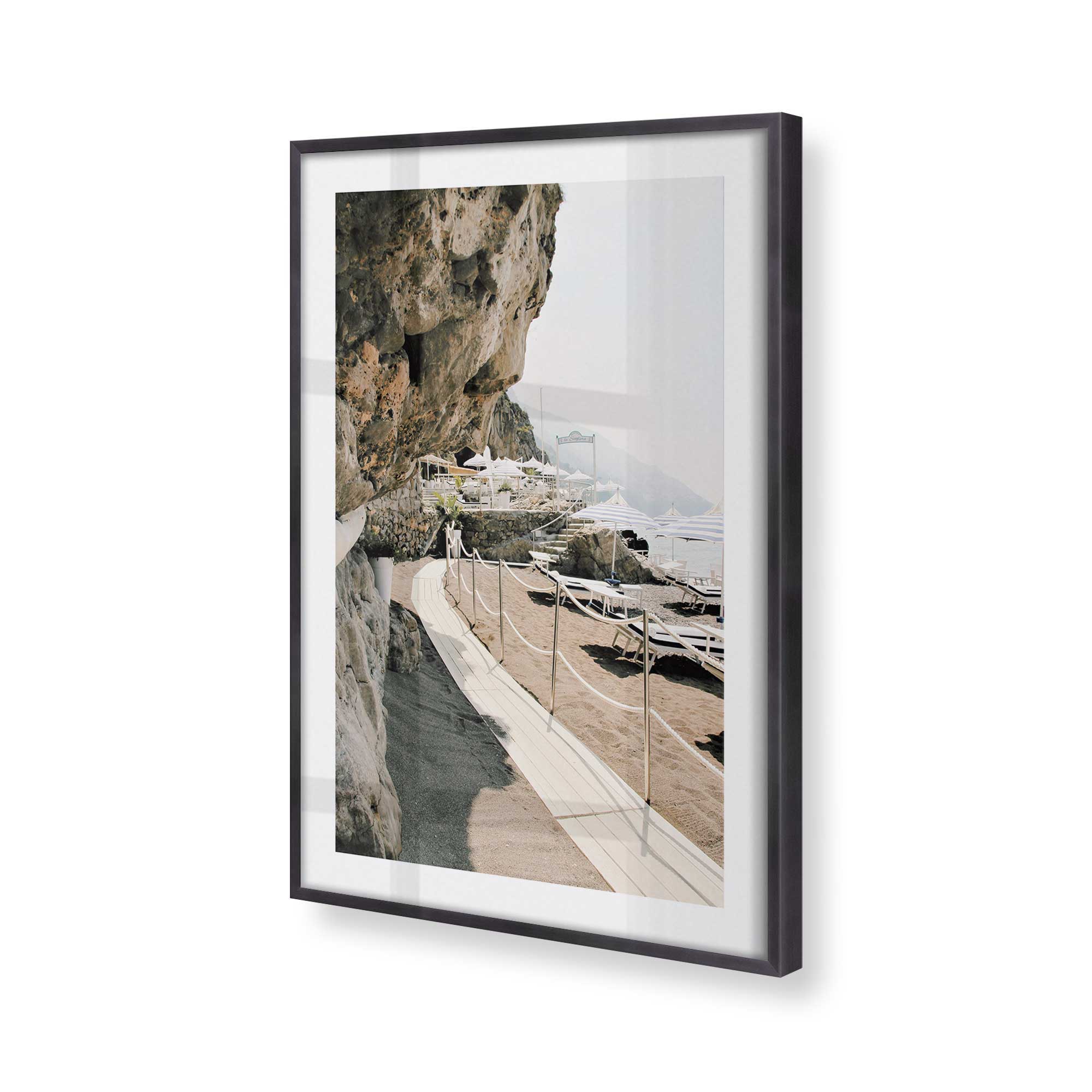 Beachfront Serenity Print - Coastal Wall Art Decor for Living Room, Bedroom & Office - Perfect for Beach House, Vacation Home & Coastal Style Interiors