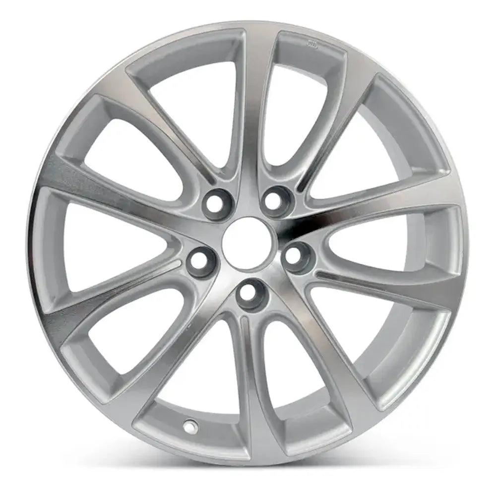 18 Inch Toyota Avalon Wheel Replacement - Machined Silver Replica Rim 69624 A 4261107080 | Perfect for Car Upgrades & Customization
