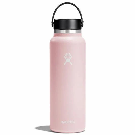 Hydro Flask 40oz Wide Mouth Water Bottle - Insulated Stainless Steel Vacuum Flask for Hot & Cold Drinks - Perfect for Hiking, Gym, Work & Outdoor Adventures