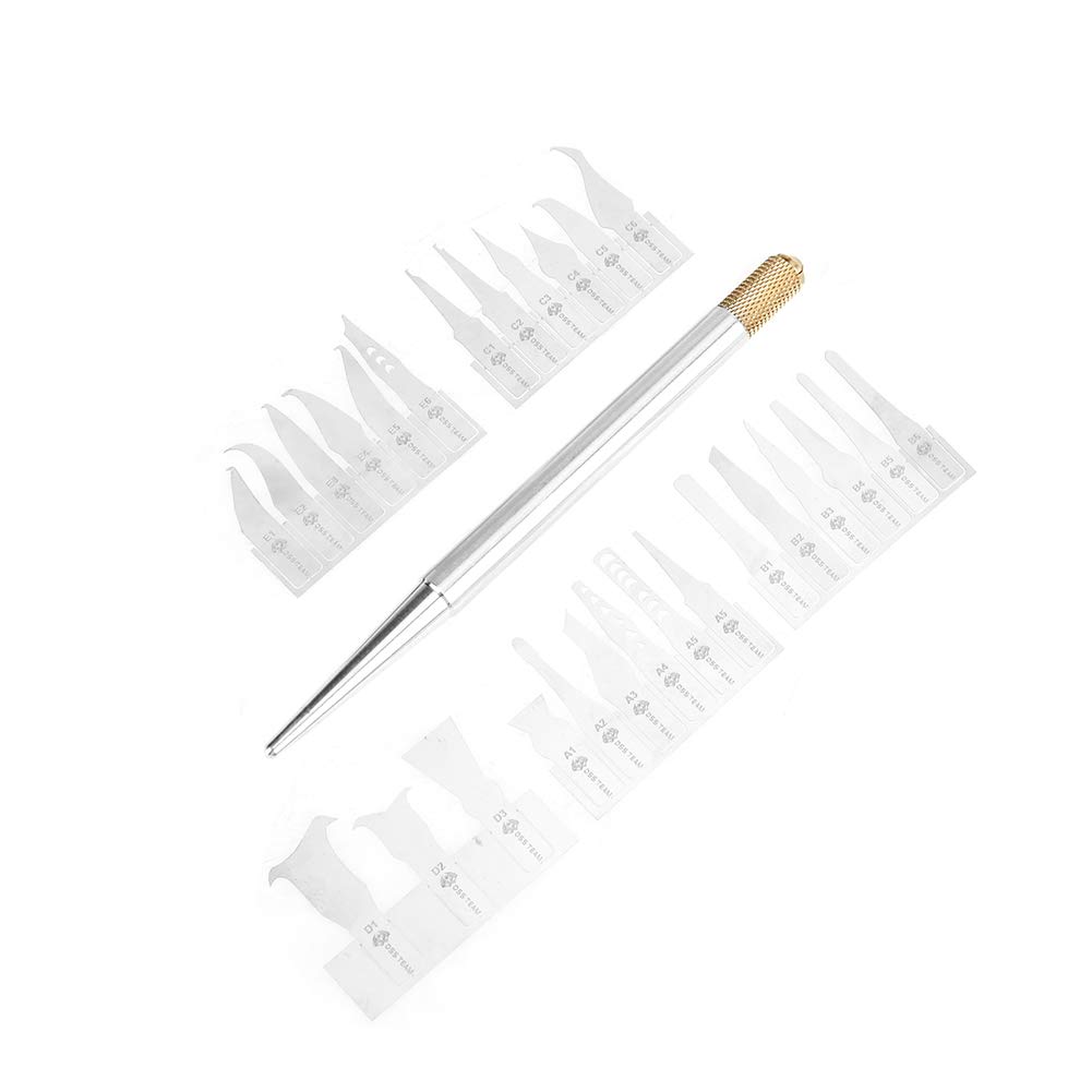 Professional BGA Chip Removal Tool Kit - 27 PICS Cutter Blades & 1 Handle for BGA Chip & CPU Repair | Precision Mobile Maintenance Tool for Electronics Repair Shops & DIY Enthusiasts | Ideal for Smartphone, Laptop & PCB Repair